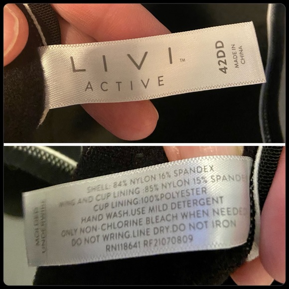NWOT  LIVI Active Sports Bra - Picture 4 of 4